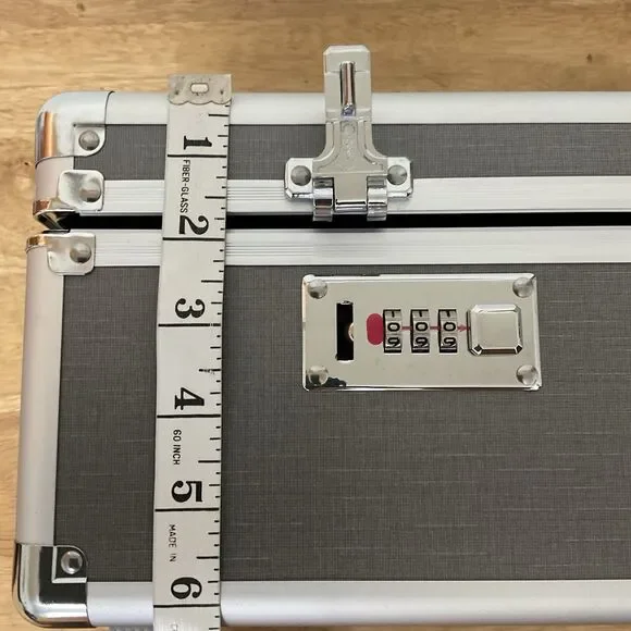 Imicsun Empty Medicine Lockbox Gray Portable Case 3 Digit Combination New - Picture 8 of 10